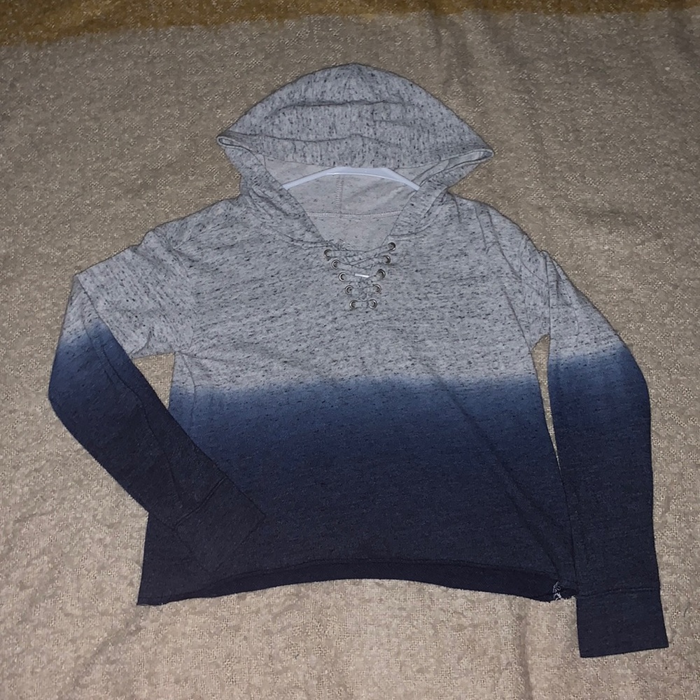 Girls justice hoodie crop top